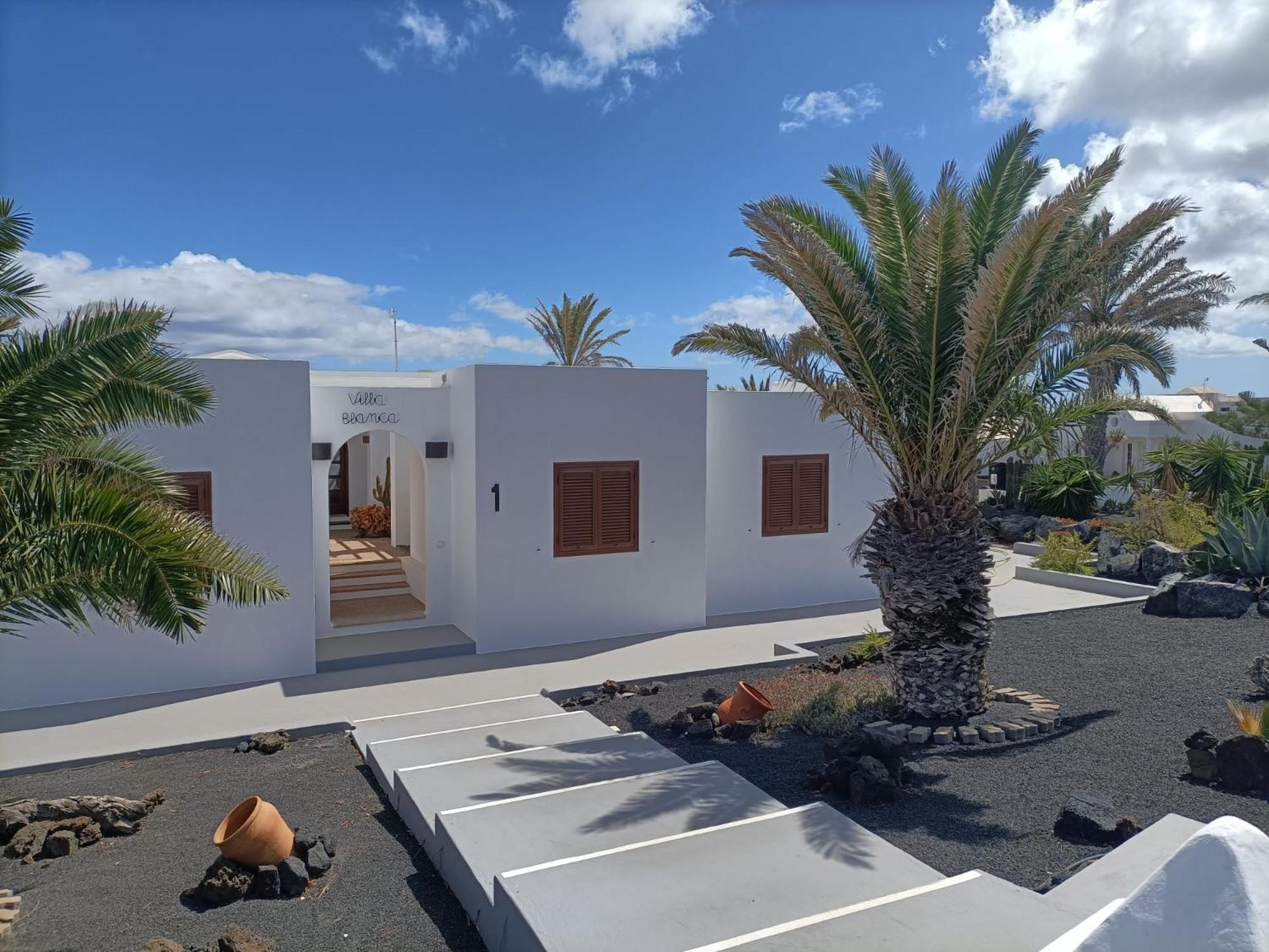 Villa Blanca Nudist Place Charco del Palo Exterior foto