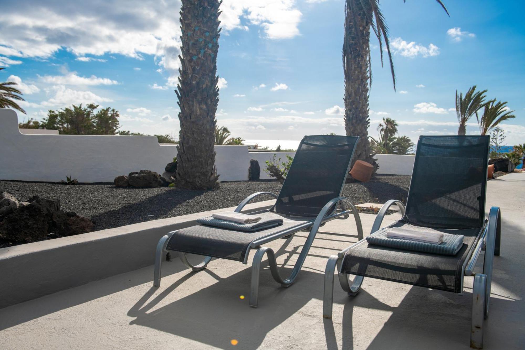 Villa Blanca Nudist Place Charco del Palo Exterior foto