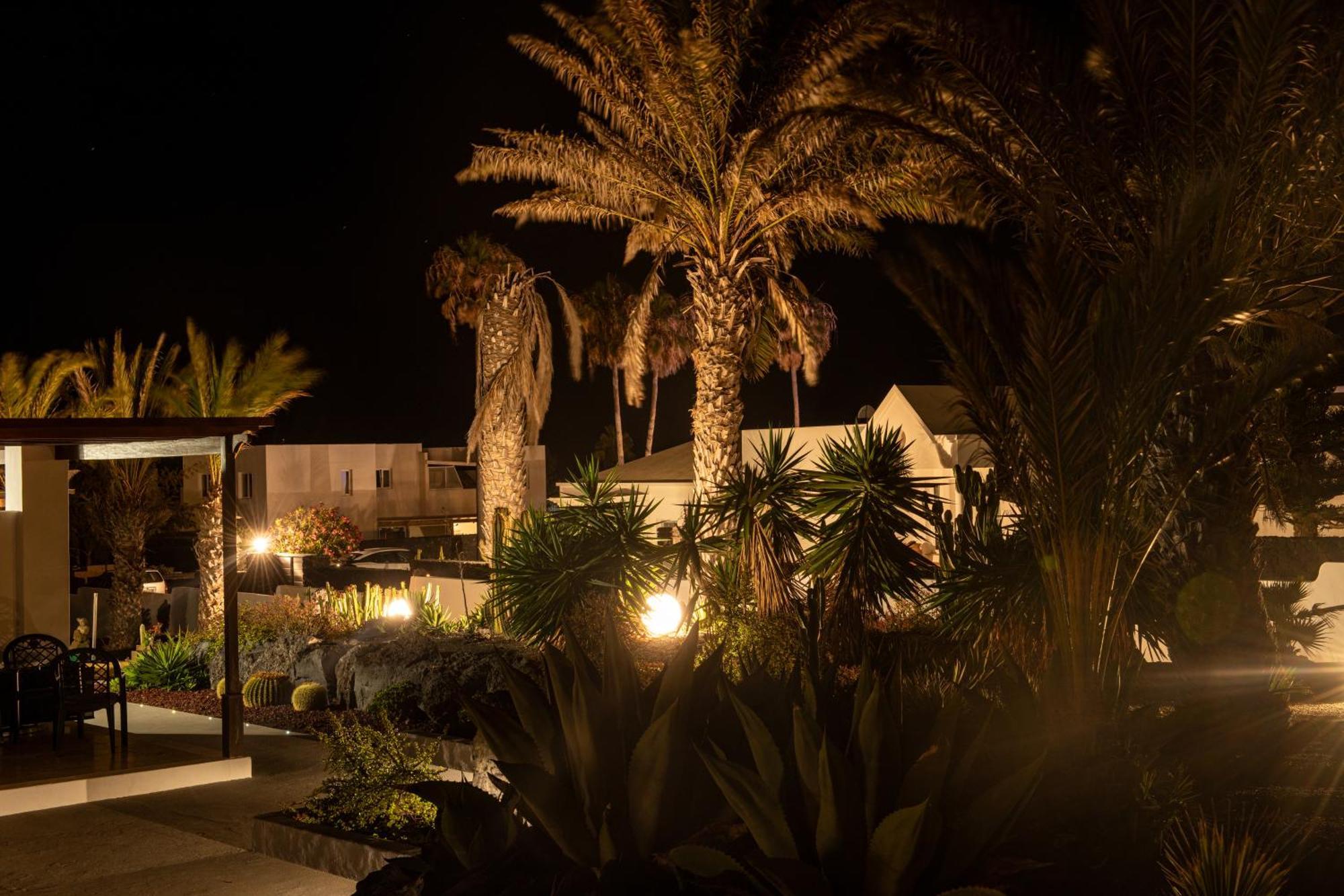 Villa Blanca Nudist Place Charco del Palo Exterior foto